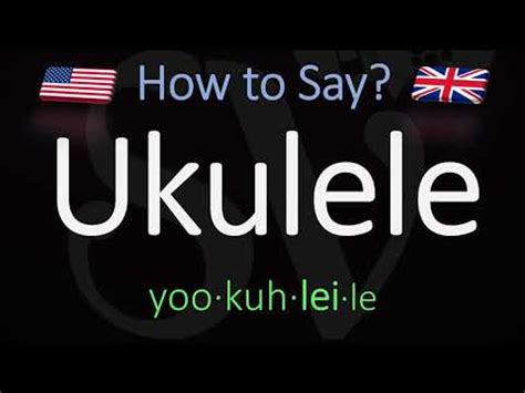 uke meaning|how to pronounce uke.